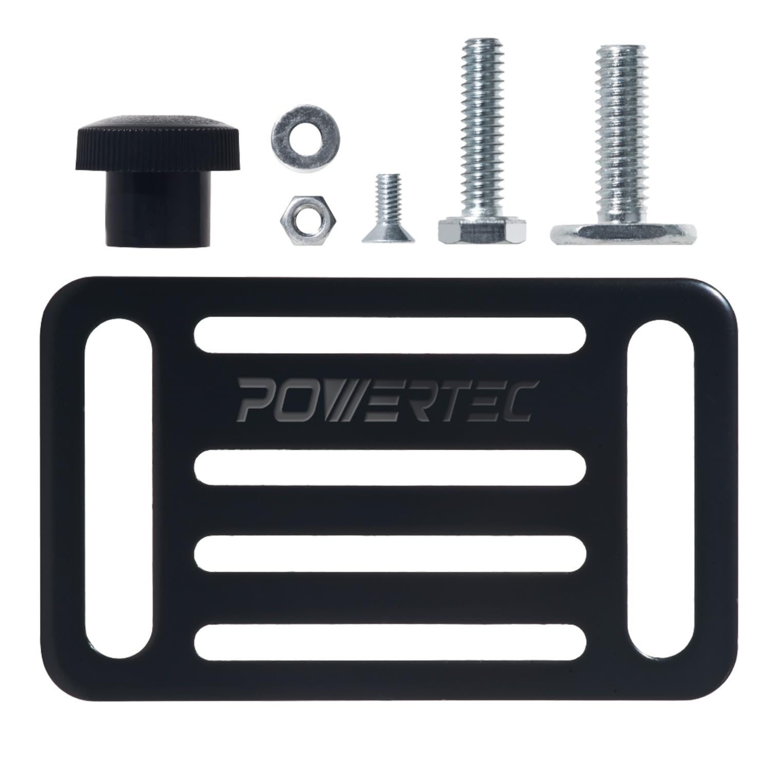 POWERTEC 71416 Toggle Clamp Mounting Plate – 1 Pack