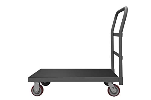 Durham EPTRM36605PU95 Platform Truck, Rubber mat, 1400 lbs