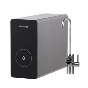 waterdrop d6 reverse osmosis water filter, 𝟲𝟬𝟬 𝗚𝗣𝗗 under sink reverse osmosis system, reduce pfas, 2:1 pure to drain, tankless ro water filter system, smart led faucet, easy installation