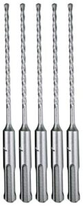 makita 5 pack - sds-plus 5/32” drill bits for sds+ rotary hammers - 4" deep drilling into concrete & masonry