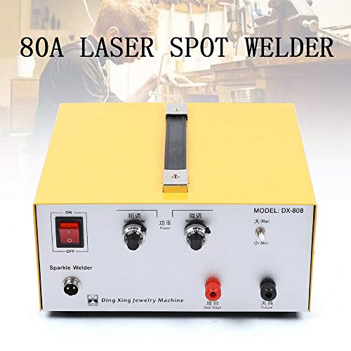 DONNGYZ Automatic CNC Handheld Laser Spot Welder Laser Jewelry Welder Gold Tool Welding Machine for Ring Necklace 400W(US Stock)