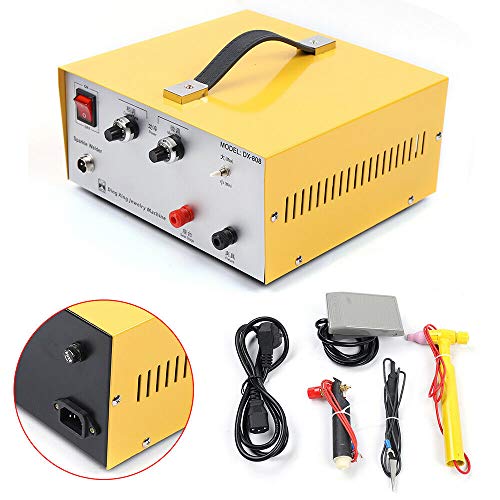 DONNGYZ Automatic CNC Handheld Laser Spot Welder Laser Jewelry Welder Gold Tool Welding Machine for Ring Necklace 400W(US Stock)