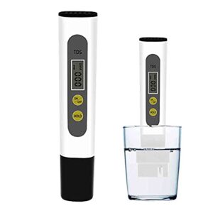 vovcig tester, meter tester lcd pen quality with 0-9990 ppm measurement range portable, for the aquaculture industry hospitals swimming pools household tap water quality testing