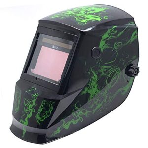 antra true color top optical 1/1/1/1 wide shade 3/5-14 large viewing 9.65 sqi digital solar power auto darkening welding helmet dp6-12 quick grind button tig mig/mag mma plasma 6+1 extra lens covers