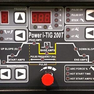 2021 Poweri-TIG 200T Digital DC TIG/Stick Welder LOW 2 Amp Start, Dual Voltage 110v/220v