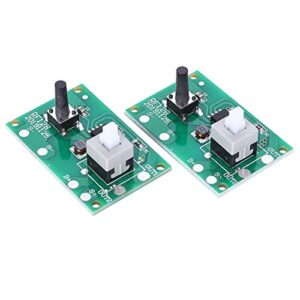 2pcs ss1208 solar lamp string controller module control circuit board with switch 1.2v 100ma 8 kinds light mode solar lawn lamp control board