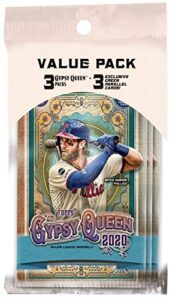 mlb topps 2020 gypsy queen baseball trading card value pack