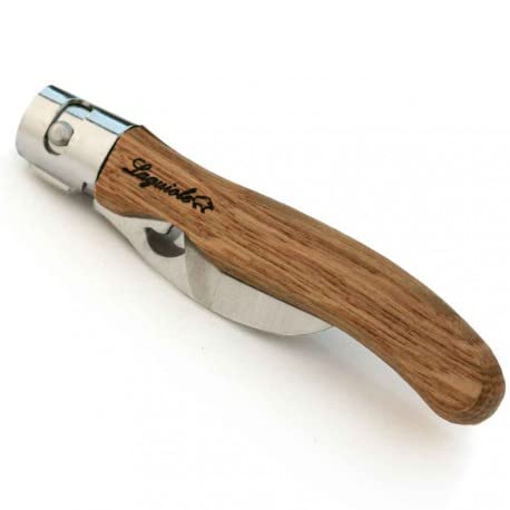 Mushroom Laguiole knife with wood pencil case - Direct from France