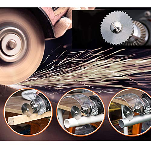 Cutting Wheel Set for Rotary Tool, 88Pcs HSS Circular Saw Blades Diamond Wood Glass Plastic Metal Stone Cutting Drill Wheels Kit with Mandrels for Dremel