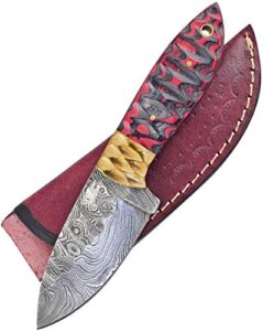 frost cutlery fixed blade chiseled iron wood fvfd124cw