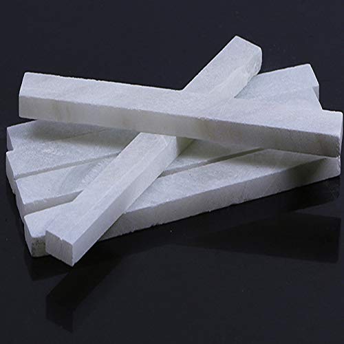 NA 27 Refills Flat Natural White Soapstone Mineral Thin Bulk Marker for Welders Textile Marking Tools, Each Perfect for Making Removable Markings on Steel Cast Iron Fabric