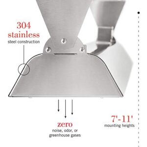 Infratech W-3024 SS Stainless Steel 61.25” Single Element Fixture 3000 Watt, 240 Volt, Stainless Steel