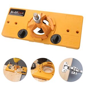 bi-dtool 35mm hinge drilling jig hole guide woodworking tools for kitchen cabinet doors hinge
