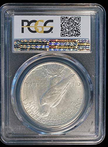 1922 - United States Peace Silver Dollar $1 PCGS MS-62