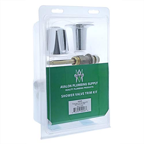 Bathtub and Shower Valve Repair Kit Replacement for Price Pfister Systems, For Remodeling Verve Handles, Easy Installation, Durable Construction, Polished Chrome