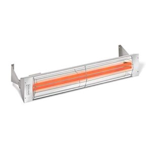 Infratech WD-5024 SS Stainless Steel 39” Dual Element Fixture 5000 Watt, 240 Volt, Stainless Steel