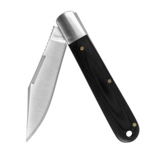 kershaw culpepper folding pocket knife, 3.25-inch blade with manual open, slipjoint lock (4383), barlow