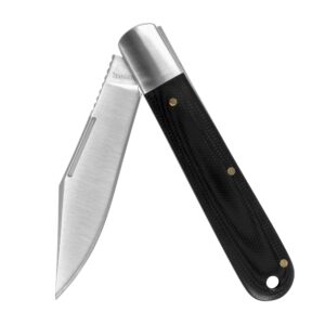 Kershaw Culpepper Folding Pocket Knife, 3.25-Inch Blade with Manual Open, Slipjoint Lock (4383), Barlow