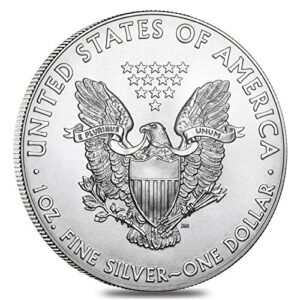 2016 - American Silver Eagle .999 Fine Silver with Our Certificate of Authenticity Dollar Uncirculated Us Mint
