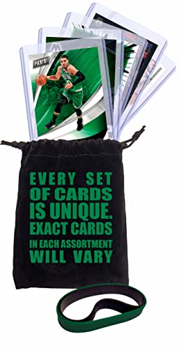 Jayson Tatum Basketball Cards Assorted (5) Bundle - Boston Celtics Trading Card Gift Pack