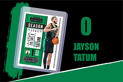 Jayson Tatum Basketball Cards Assorted (5) Bundle - Boston Celtics Trading Card Gift Pack