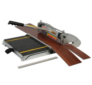 cutterex 13" free 360° vinyl laminate floor cutter for vct, lvt, spc, pvc, wpc, rubber floor and rigid core vinyl plank, 1 pc free spare blade