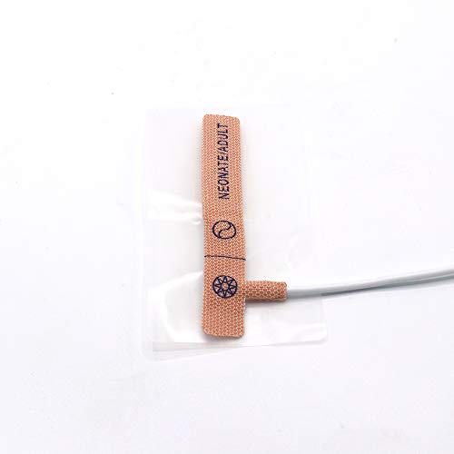 24pcs Compatible Nonin Disposable Spo2 Sensor 9000N Probe Neonate/Adult 7 Pin 3.3 ft Connector