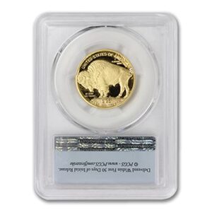 2008 W 1/2 oz Proof American Gold Buffalo Coin PR-70 Deep Cameo (First Strike - Flag Label) 24K $25 PCGS PR70DCAM