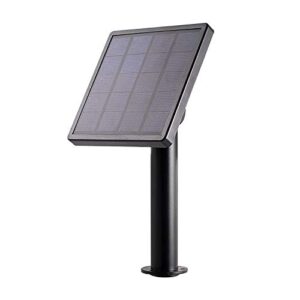 enbrighten 45982 usb solar panel, portable, weather resistant, sun power, lightweight, energy efficient, 49582, black