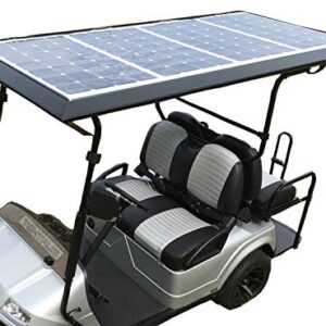 Tektrum Universal 400 watt 400w 48v Solar Panel Battery Charger Kit for Golf Cart - Charge While Driving, Save Electricity Bill, Extend Battery Life, Emergency