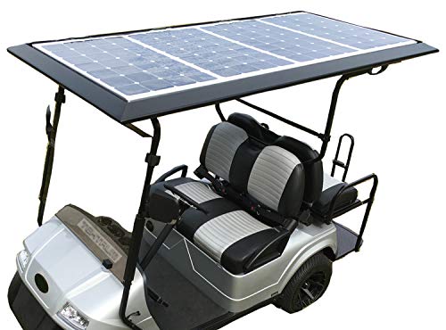 Tektrum Universal 400 watt 400w 48v Solar Panel Battery Charger Kit for Golf Cart - Charge While Driving, Save Electricity Bill, Extend Battery Life, Emergency