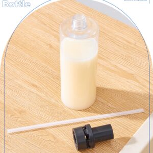 【Updated】 Soap Dispenser Bottle for Kitchen Sink Replacement - 500ML/17oz Universal Bottle - A Replacement for Your Soap Dispenser, Please Confirm The Adapter Maximum Connection Size Before