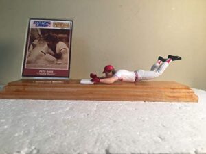 pete rose cincinnati reds starting lineup custom wood plaque