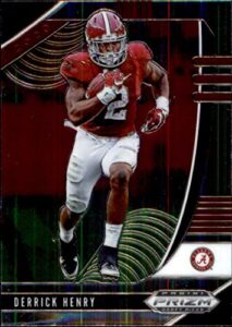 2020 panini prizm draft #33 derrick henry alabama crimson tide football trading card