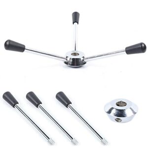 Drill Press Machines Parts Feed Hub Wheel & 195mm Handle Bar Set