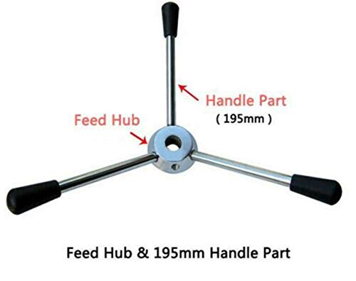 Drill Press Machines Parts Feed Hub Wheel & 195mm Handle Bar Set