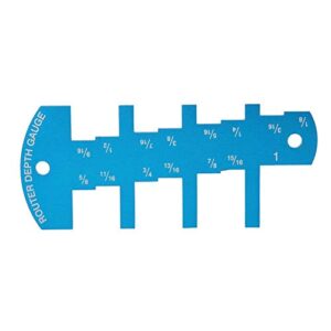 table saw depth gauge height limit gauge measuring ruler router depth gauge aluminum alloy woodworking tool