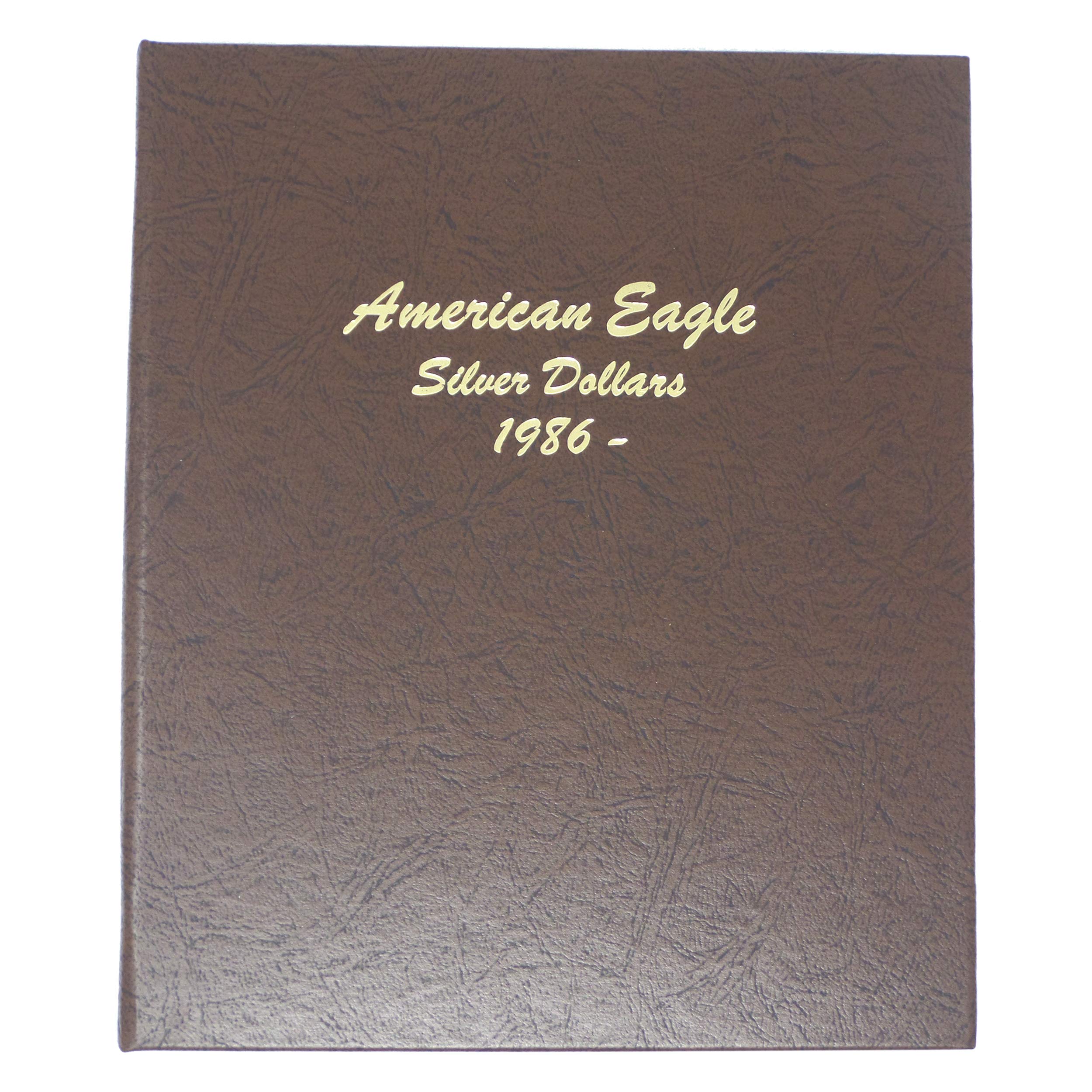 2011-2020 Silver Eagle 10 Coin Starter Set in Dansco Deluxe American Eagle Silver Dollar Album #7181 Uncirculated