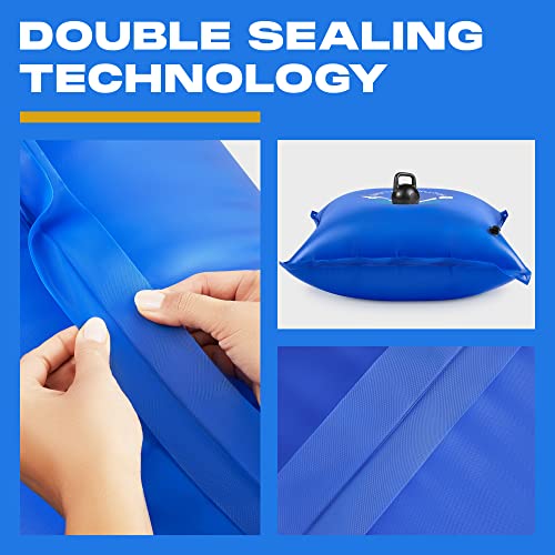 Yankee Pool Pillows for Above-Ground Swimming Pools | Extra Durable 0.4 mm PVC (27 Gauge) Winter Pool Pillow (4x4 ft.)