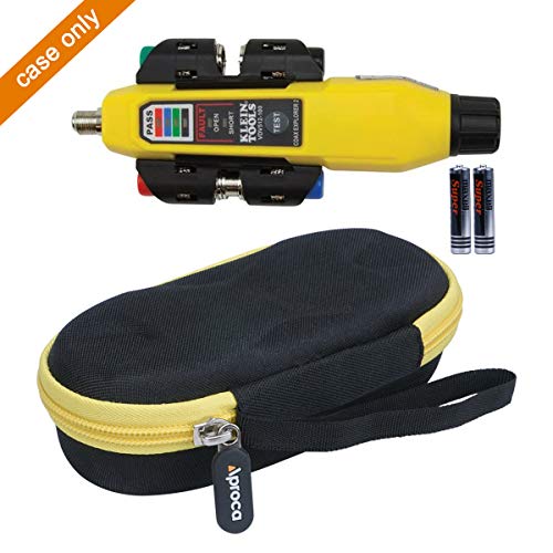 Aproca Hard Travel Storage Case, for Klein Tools VDV512-101 Explorer 2 Coax Tester Kit