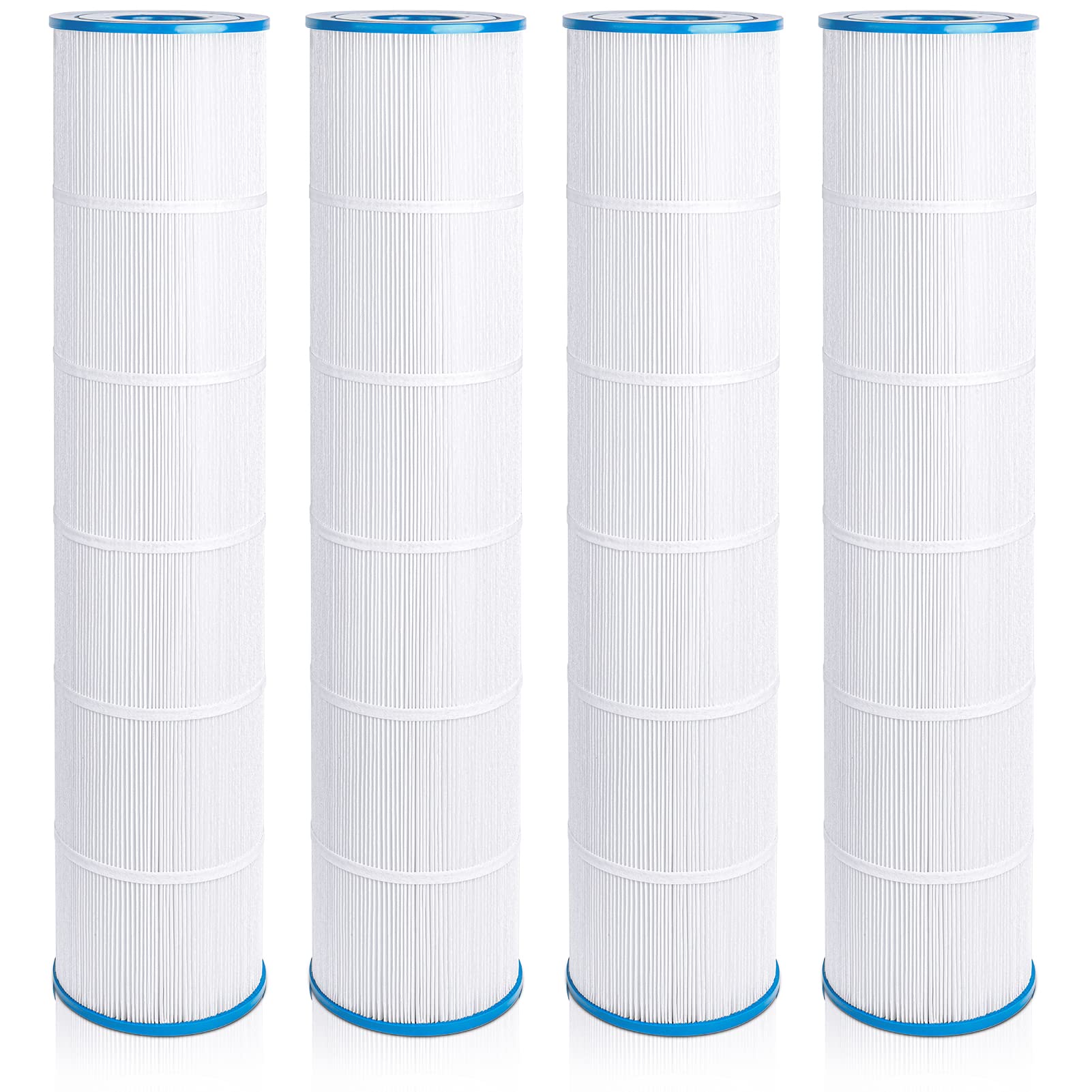 Future Way 4-Pack CCP520 Pool Filter Cartridges Replacement for Pentair Clean & Clear Plus 520, Replace Pleatco PCC130, Pentair R173578, 520 sq.ft