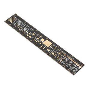 Multifunctional PCB Ruler, Engineering Scale Printed Circuit Board Ruler Measuring Tool 15cm/6.3inch