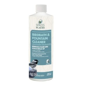 spaces places bird bath & fountain cleaner 8oz.