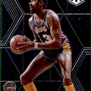 2019-20 Panini Mosaic #285 Wilt Chamberlain Los Angeles Lakers Hall of Fame Basketball Card