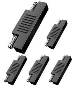 berlat sae connector sae to sae polarity reverse quick disconnect cable plug adapter for solar panel battery power charger - 5pack