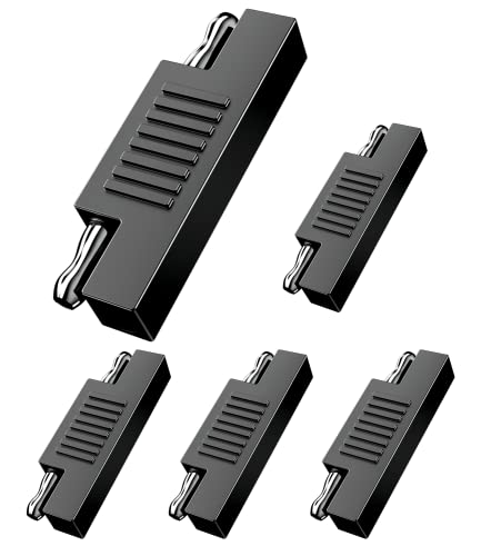 BERLAT SAE Connector SAE to SAE Polarity Reverse Quick Disconnect Cable Plug Adapter for Solar Panel Battery Power Charger - 5Pack