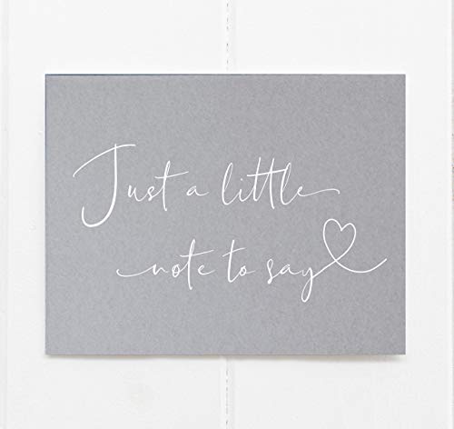 Pregnancy Announcements for Grandparents to be, Baby Reveal Gifts for Family, We're Having a Baby Cards, Just a Little Note to Say