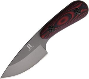 rough rider red and balck g10 fixed blade rr2163