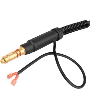 Zinger MIG Welding Gun Torch 100Amp 10' Replacement for Lincoln Magnum 100L K530-5 with 10PCS Mig Welding Contact Tips