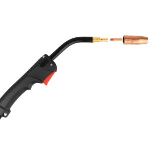 Zinger MIG Welding Gun Torch 100Amp 10' Replacement for Lincoln Magnum 100L K530-5 with 10PCS Mig Welding Contact Tips